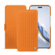 Custodia in pelle Honor Magic6 Pro - Abaca arancio ( Pantone #d77540 )