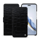 硬质真皮保护套 Honor Magic6 Pro - Crocodile nero ( Noir / Black) 