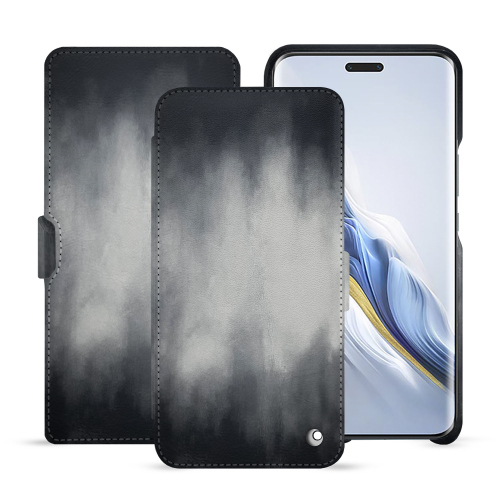 Honor Magic6 Pro funda premium con solapa horizontal | NoreveGris Patine