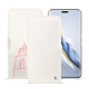 Housse cuir Honor Magic6 Pro - Blanc escumo ( Pantone #D6D6D1 )