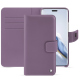 Capa de couro para carteira Honor Magic6 Pro - Lilas ( Nappa - Pantone #b9a3e3 ) 
