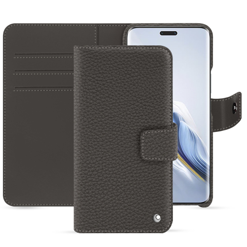 Hochwertige Brieftasche für Honor Magic6 Pro | NoreveAnthracite ( Pantone #41403c ) 