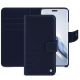 Honor Magic6 Pro leather wallet case - Cobalt ( Pantone #2b253f ) 