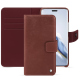 Honor Magic6 Pro leather wallet case - Passion vintage ( Pantone #591d16 ) 
