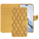 Funda de piel para cartera Honor Magic6 Pro - Or Maïa - Couture ( Pantone 871C ) 