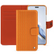 Custodia in pelle Honor Magic6 Pro - Abaca arancio ( Pantone #d77540 )