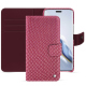 Custodia in pelle Honor Magic6 Pro - Serpent ciclamino ( Pantone #9E4C6E ) 