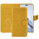 Custodia in pelle Honor Magic6 Pro - Jaune soulèu ( Pantone #F3B934 )