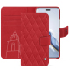 Funda de piel para cartera Honor Magic6 Pro - Rouge troupelenc - Couture ( Pantone #AB191A )