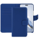 Honor Magic6 Pro leather wallet case - Bleu Océan PU ( Pantone #003da5 )