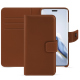 Custodia in pelle Honor Magic6 Pro - Marron PU ( Pantone #8B4720 )