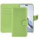 Funda de piel para cartera Honor Magic6 Pro - Vert olive PU ( Pantone #a7c58e )