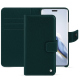 Honor Magic6 Pro leather wallet case - Vert séduisant ( Pantone #1d3c34 ) 