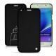 Samsung SM-N920 Galaxy Note 5 leather case - Negre poudro