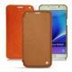 Funda de piel Samsung SM-N920 Galaxy Note 5 - Mandarine vintage ( Pantone 165C ) 