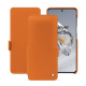 Capa em pele OnePlus 12 - Orange ( Nappa - Pantone #ff9351 ) 