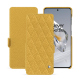 Capa em pele OnePlus 12 - Mimosa - Couture ( Pantone #b39437 ) 