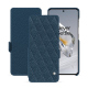 OnePlus 12 leather case - Indigo - Couture ( Pantone #1f4565 ) 