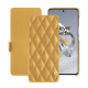 Funda de piel OnePlus 12 - Or Maïa - Couture ( Pantone 871C ) 