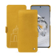 Lederschutzhülle OnePlus 12 - Jaune soulèu ( Pantone #F3B934 )