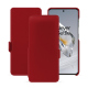 Capa em pele OnePlus 12 - Rouge PU ( Pantone #d50032 )
