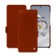 OnePlus 12 leather case - Orange Veggie ( Pantone #cb6015 ) 
