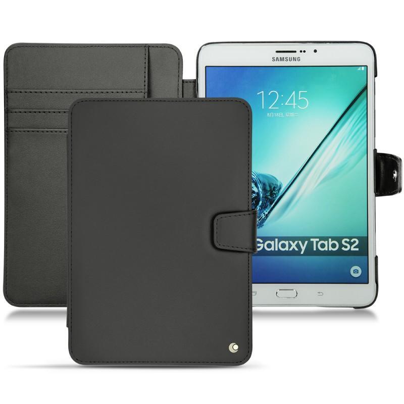 レザーケース Samsung Galaxy Tab S2 8.0 - Noir ( Nappa - Black ) 