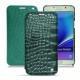 Housse cuir Samsung SM-N920 Galaxy Note 5 - Crocodile pino