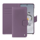 OnePlus 12 レザーウォレットケース - Lilas ( Nappa - Pantone #b9a3e3 ) 