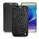 가죽 커버 Samsung SM-N920 Galaxy Note 5 - Autruche nero