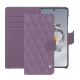 OnePlus 12 真皮钱包保护套 - Lilas - Couture ( Nappa - Pantone #b9a3e3 ) 