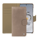 Custodia in pelle Oneplus 12 - Taupe vintage ( Pantone #bda790 ) 