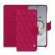 Custodia in pelle Oneplus 12 - Rose fluo - Couture ( Pantone #ff16b4 ) 