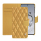 Custodia in pelle Oneplus 12 - Or Maïa - Couture ( Pantone 871C ) 