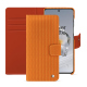 Custodia in pelle Oneplus 12 - Abaca arancio ( Pantone #d77540 )