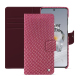 Custodia in pelle Oneplus 12 - Serpent ciclamino ( Pantone #9E4C6E ) 