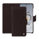 OnePlus 12 leather wallet case - Marron envoûtant ( Pantone #4e3629 ) 