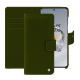 Funda de piel para cartera Oneplus 12 - Vert Veggie ( Pantone #68724d ) 