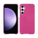 硬质真皮保护套 Samsung Galaxy S23 FE - Rose BB ( Pantone #DB599F )