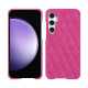 Custodia in pelle Samsung Galaxy S23 FE - Rose BB - Couture ( Pantone #DB599F )