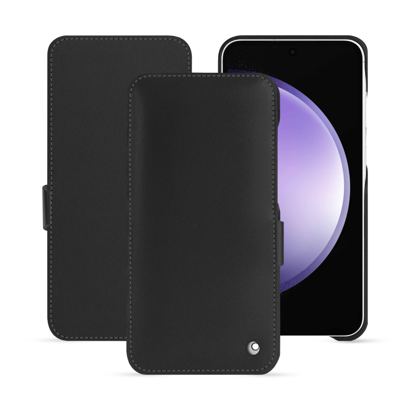 Samsung Galaxy S23 FE leather case - Noir ( Nappa / Black ) 