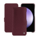 Capa em pele Samsung Galaxy S23 FE - Lie de vin ( Pantone #412234 ) 