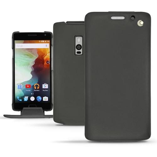 OnePlus Two leather case - Noir ( Nappa - Black ) 
