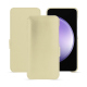 Custodia in pelle Samsung Galaxy S23 FE - Beige PU ( Pantone #ceb888 ) 