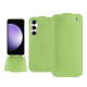 Capa em pele Samsung Galaxy S23 FE - Vert olive ( Nappa - Pantone #a7c58e ) 