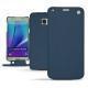 Samsung SM-N920 Galaxy Note 5 leather case - Blu mediterran