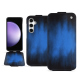Capa em pele Samsung Galaxy S23 FE - Bleu Patine