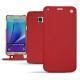 Lederschutzhülle Samsung SM-N920 Galaxy Note 5 - Rouge troupelenc