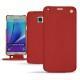 Lederschutzhülle Samsung SM-N920 Galaxy Note 5 - Rouge ( Nappa - Pantone 199C ) 