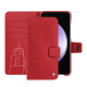 Capa em pele Samsung Galaxy S23 FE - Rouge troupelenc ( Pantone #AB191A )